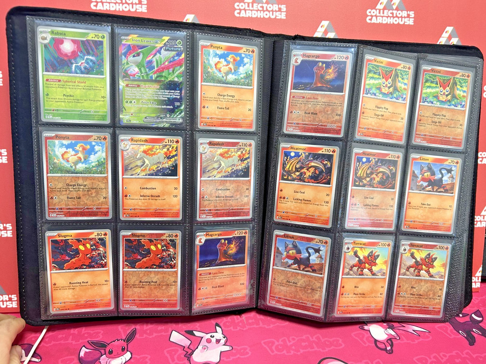 Pokemon Temporal Forces 100% Complete Master Set/With Binder No Promos | G20