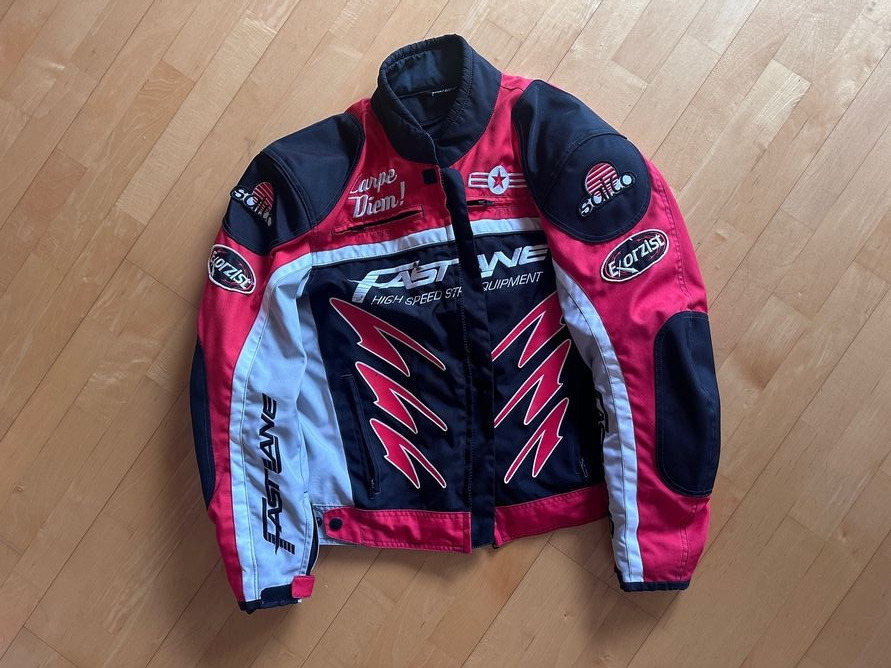 motorcycle jacket mens textile used