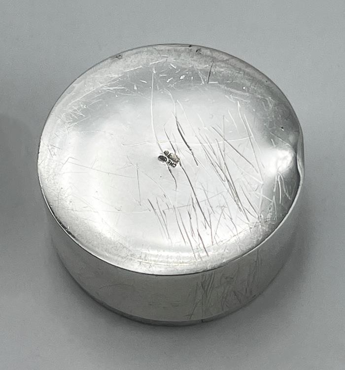 SILVER TEDDY BEAR BOX VINTAGE