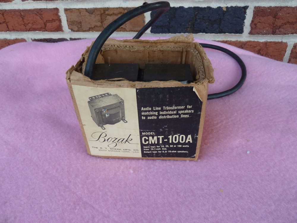 Bozak Audio line transformer  CMT-100A