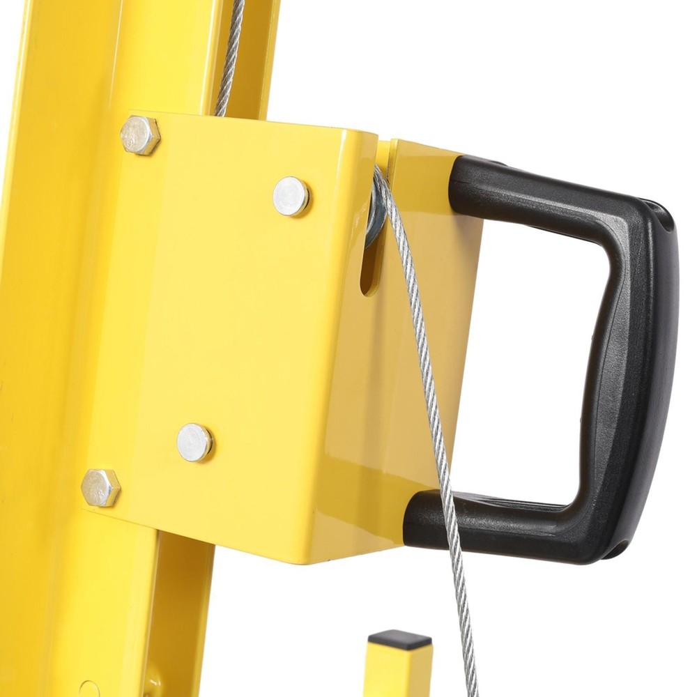 Professional-Grade Drywall Panel Lifter, 150LBS Capacity, Self-Locking Winch,