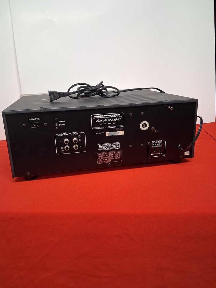 Marantz SD 8000 Vintage 2 Speed Compudeck