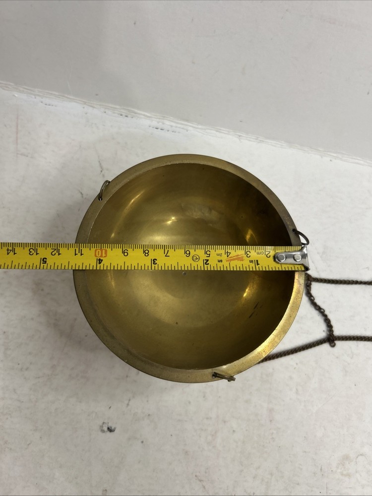 Vintage Brass Hanging Incense Burner