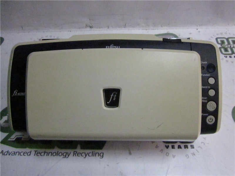 Fujitsu fi-6130Z Document Scanner USB Duplex Tested No Power Adapter