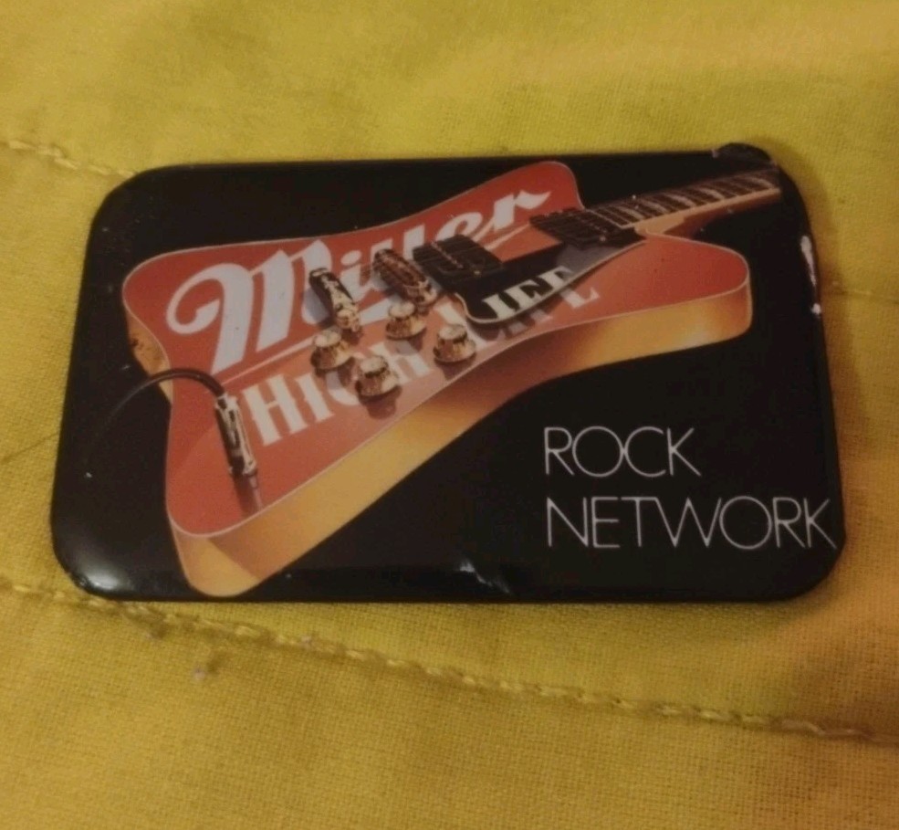 Miller High Life Rock Network Pin