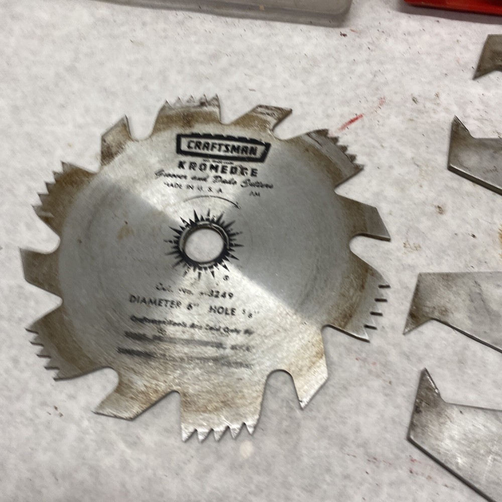 Craftsman Kromedge Groover & DADA Cutters 5/8 Hole ML-08