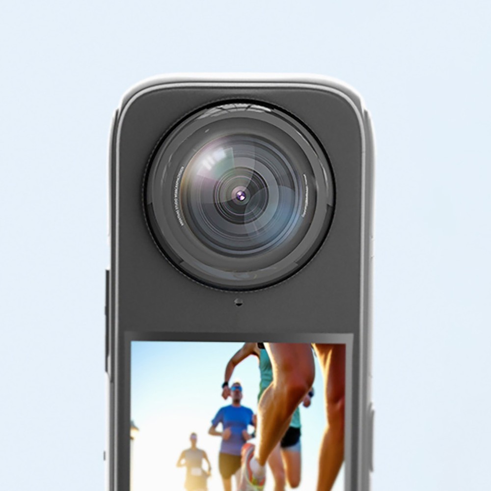 For insta360 X4 Rotating Optical Plastic Panoramic Sports Lens Protector