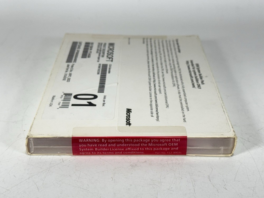 SEALED Microsoft Windows Server Standard 2008 OEM System Builder Pack ~ 5-Client