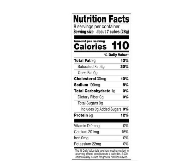 Land O Lakes Extra Sharp White Cheddar Cheese Cubes, 8 oz (2 Pack)