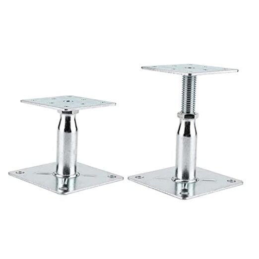 2 Pack Adjustable Support Jack for The Floor,Deck 2Pack/3.5-6inch