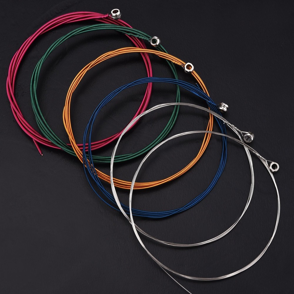 Bememo 2 Sets of 6 Guitar Strings Replacement Steel String for Acoustic Guita...