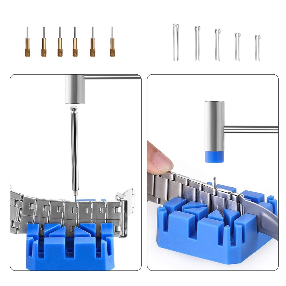 Adjustment Watch Band Strap Link Pin Remover Spring Bar Repair Resizing Tool Kit