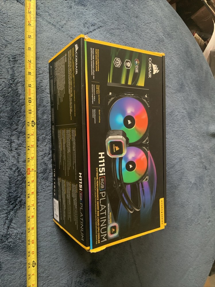 Corsair H115i Rub Platinum Liquid CPU Cooler