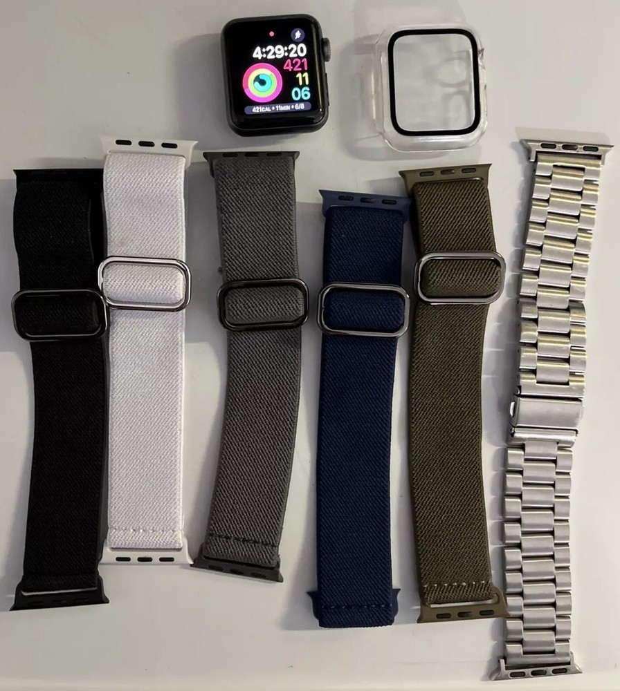 Apple Watch Series 3 And Watch Bands/