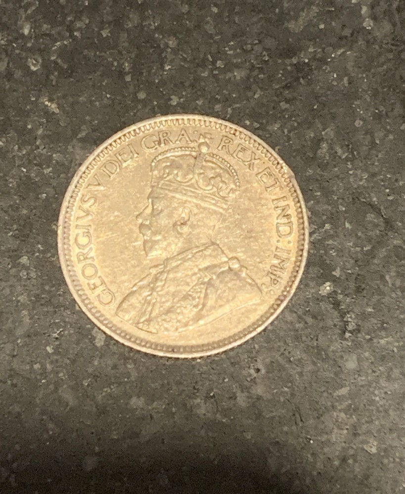 1917-C New Foundland 10 Cent Silver