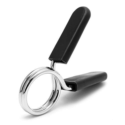 4 Pack Spring Clip Collars, 1 inch (25 mm) for Smooth Dumbbell Handle ..