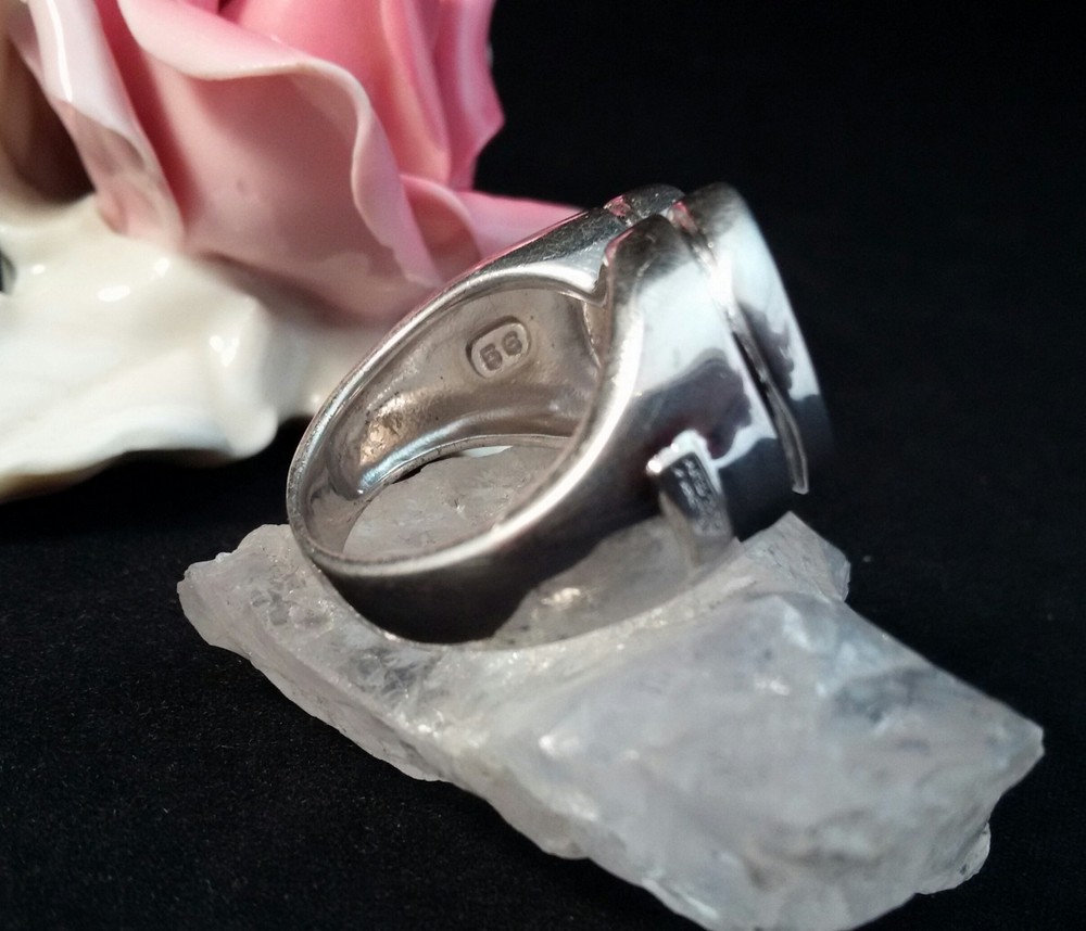 Silver 925 Ring Size 56 (17.8mm Dia)