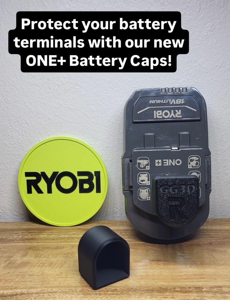 Ryobi ONE+ 18V Battery Caps