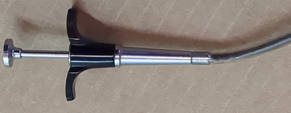 Camera remote locking shutter release braided cable made in Japan 38" tested