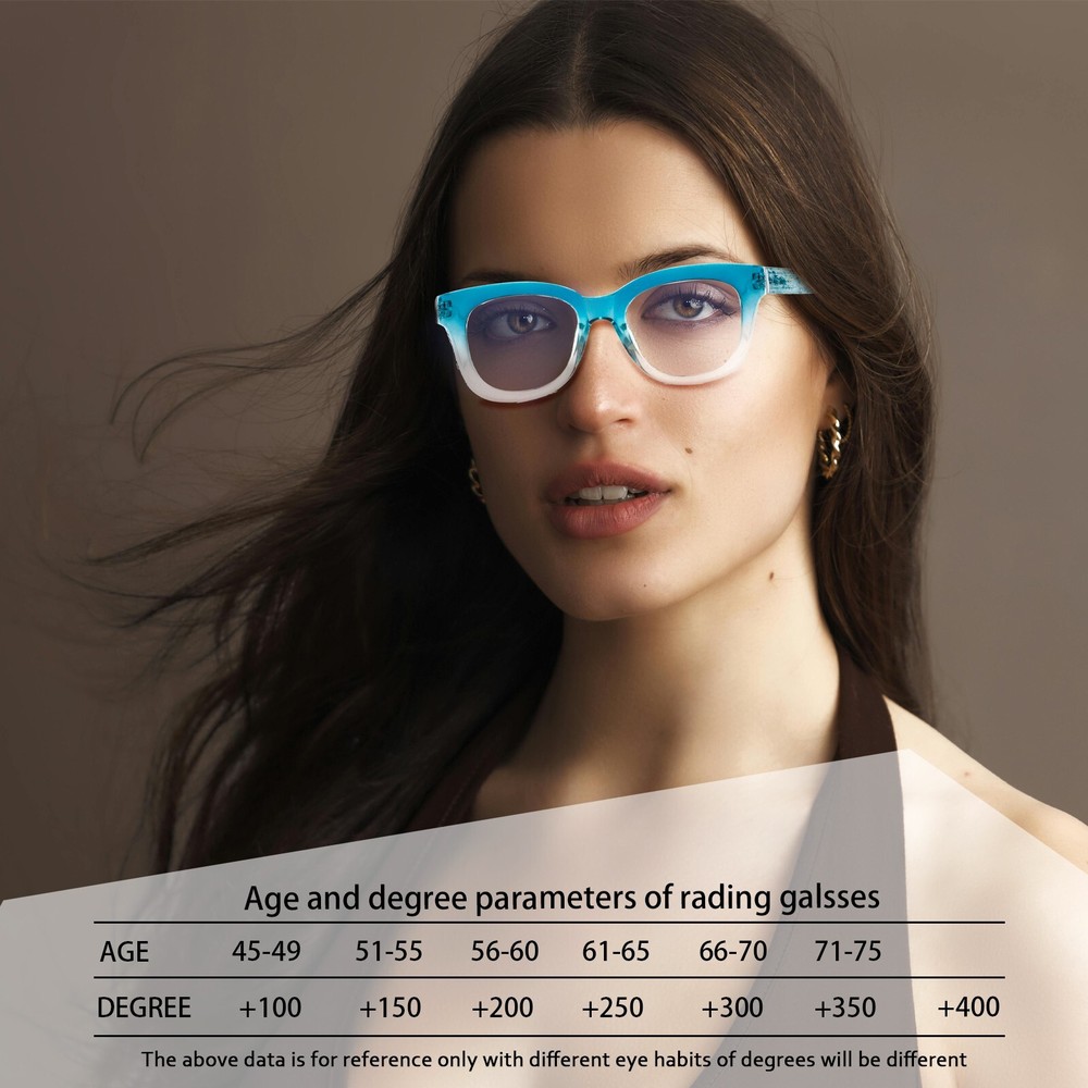 3-Pack Reading Glasses Ladies Readers Spring Hinge Pattern Print Eyeglasses