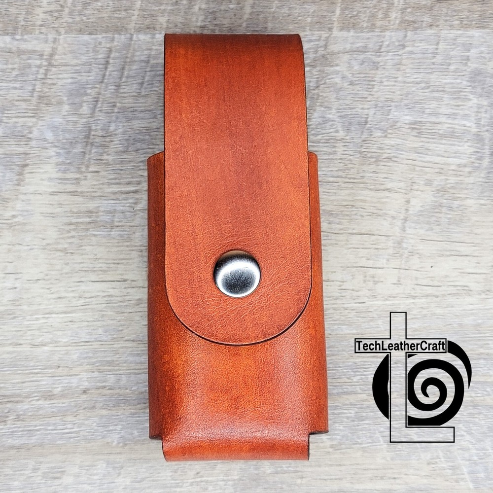 Leather Sheath Case Holster For Leatherman Wave Plus 4in Multitool *Made in USA*