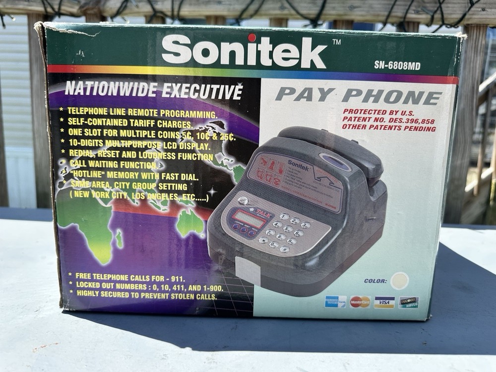 Sonitek Nationwide Executive Pay Phone