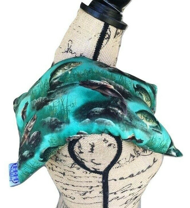 Herbal Pack,Hot Cold Pack,Heat Wrap,Organic,Flax Seed,Aromatherapy Pack,Fish