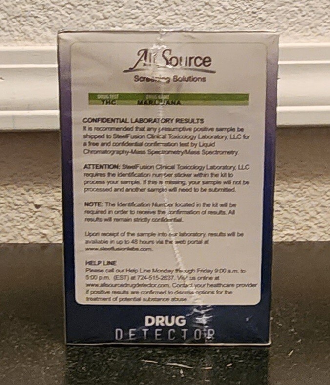All Source Screening Solutions Drug Detector Home Marijuana Test
