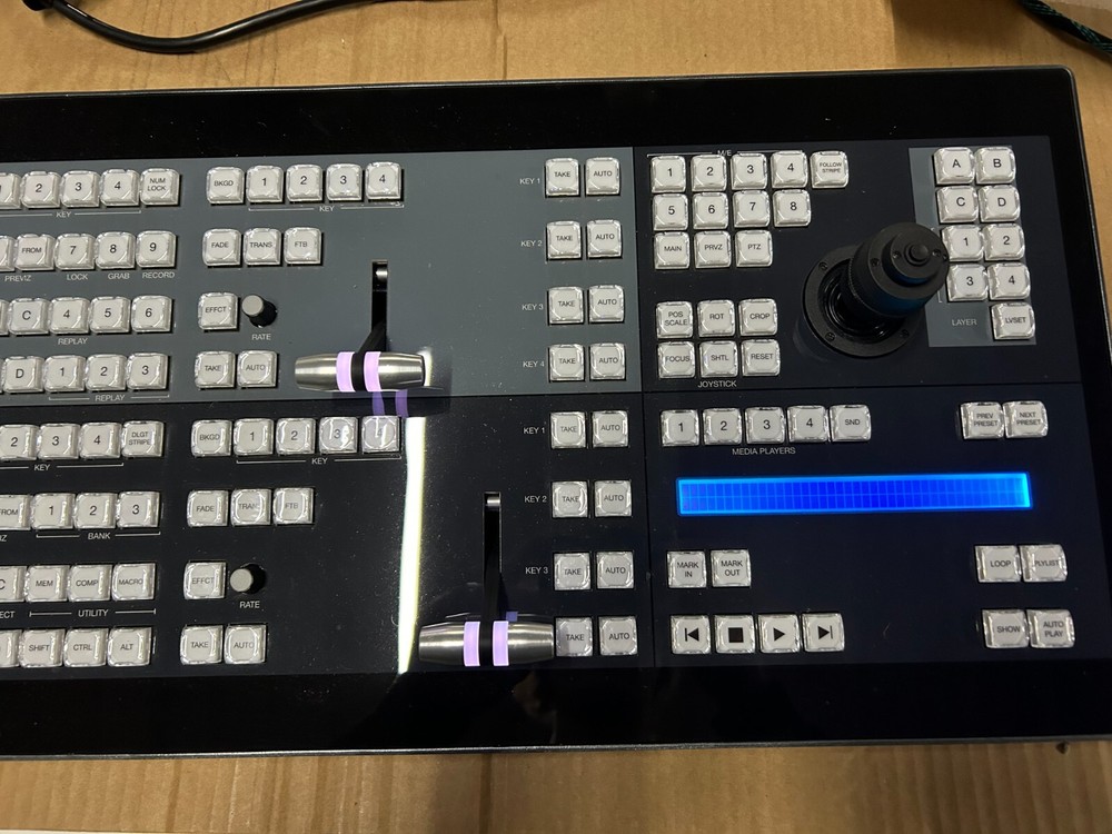 NewTek Tricaster TC1 with 2 Stripe Control Surface - 4k UHD - NDI