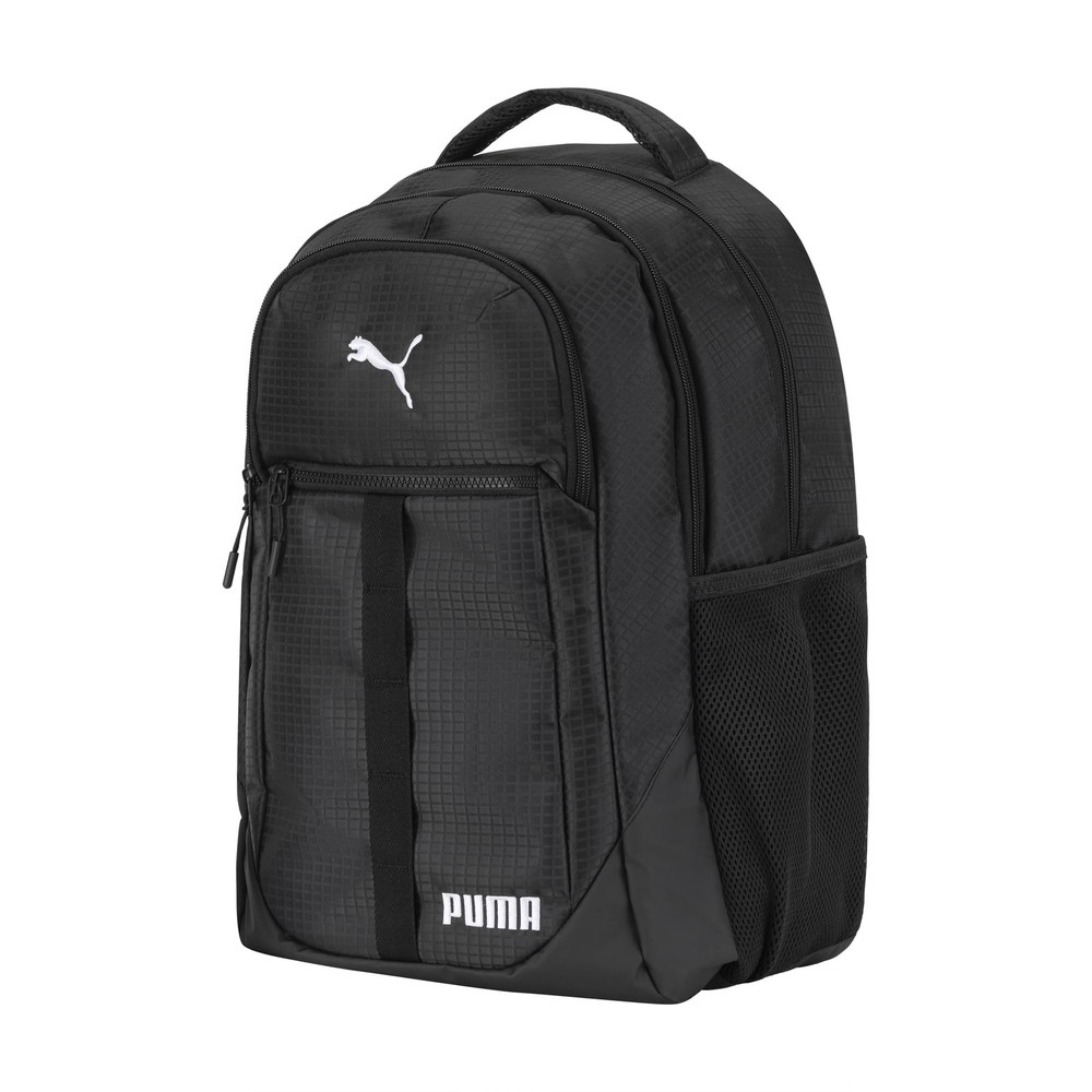 PUMA Strategy Backpack, Black, OS Large, Black/White