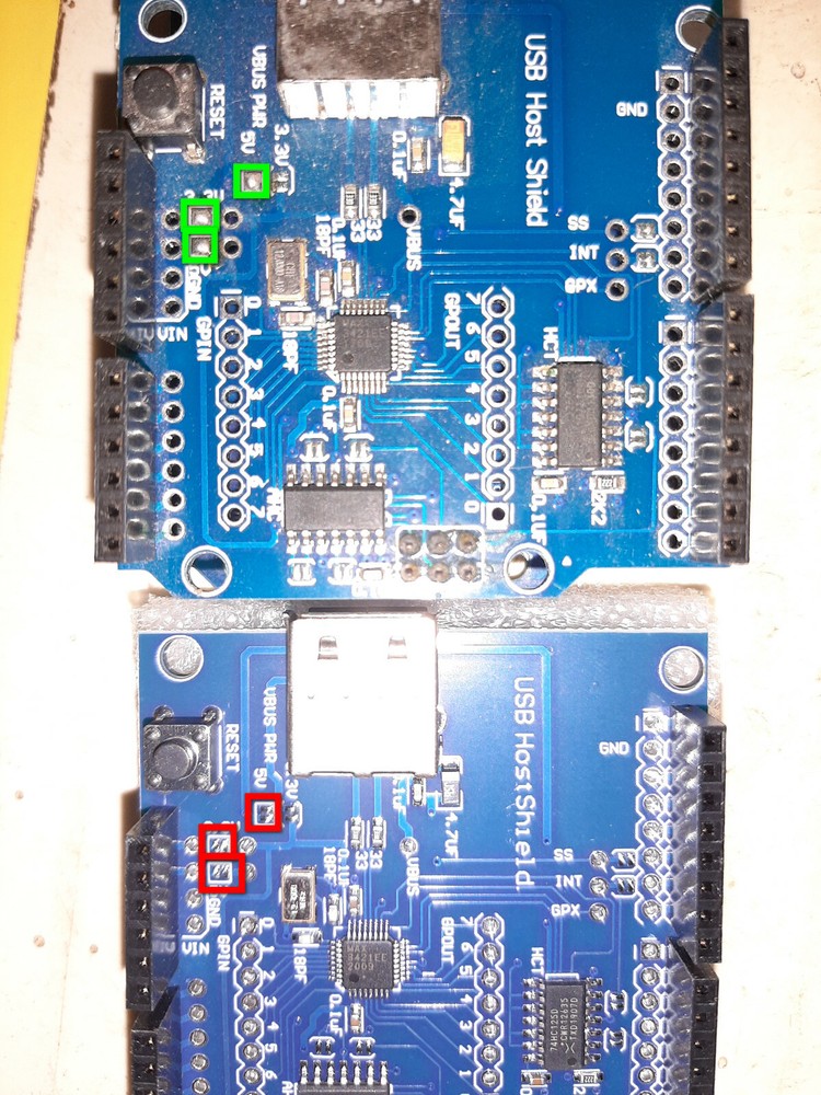 USB Host Shield for Arduino Compatible with Google Android ADK UNO MAX3421E