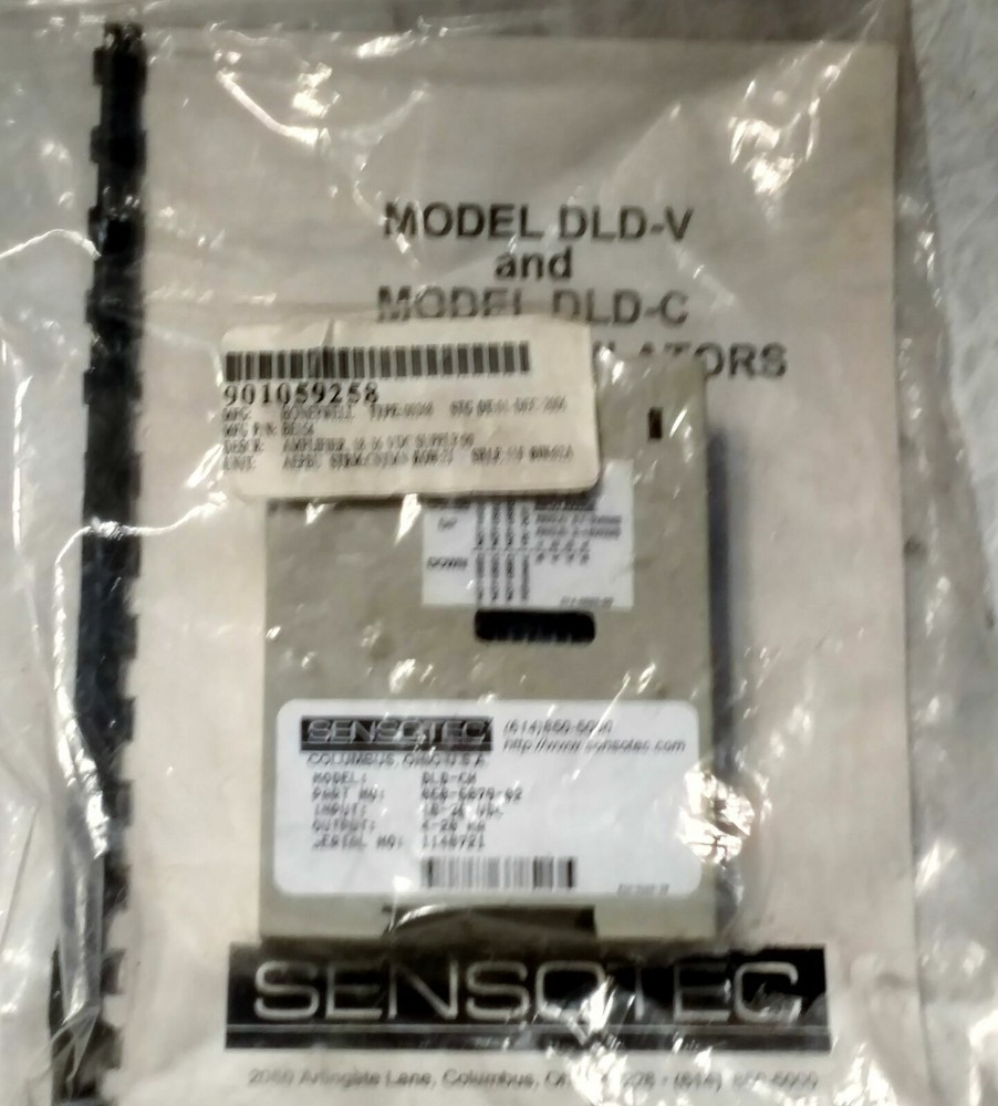 Sensotec 060-6870-02 Inline Amplifier