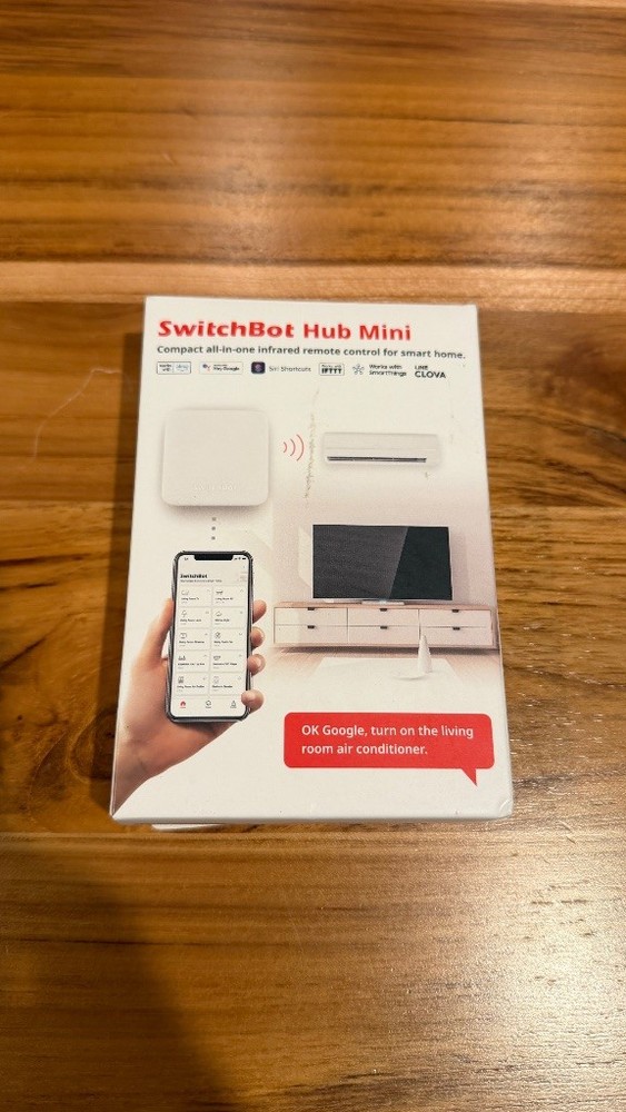 SwitchBot Hub Mini Compact All-in-One IR Remote Smart Home Control NEW
