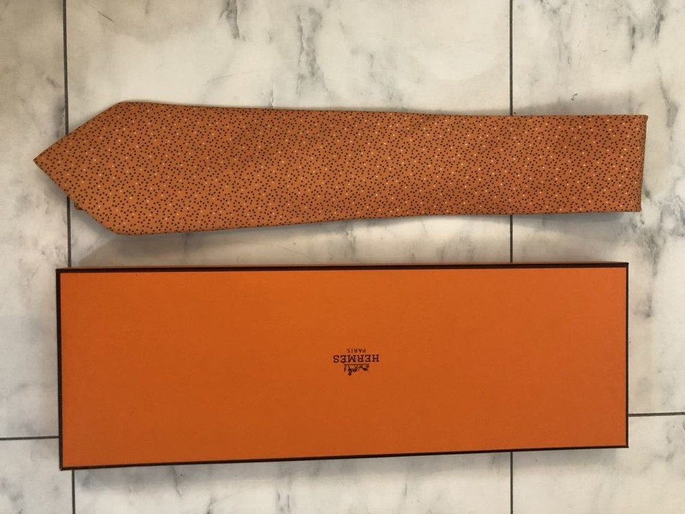 Hermes Tie Cleaned No.3