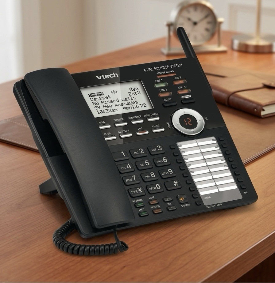 Vtech AM18247 Small Business System Accessory Deskset