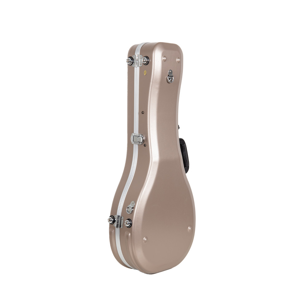Crossrock A-style Mandolin Case，ABS Molded Hardshell with Detachable Straps