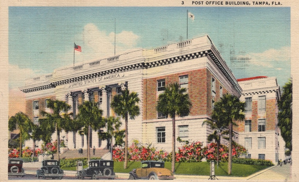 POST OFFICE BUILDING, TAMPA, FL - PC5266
