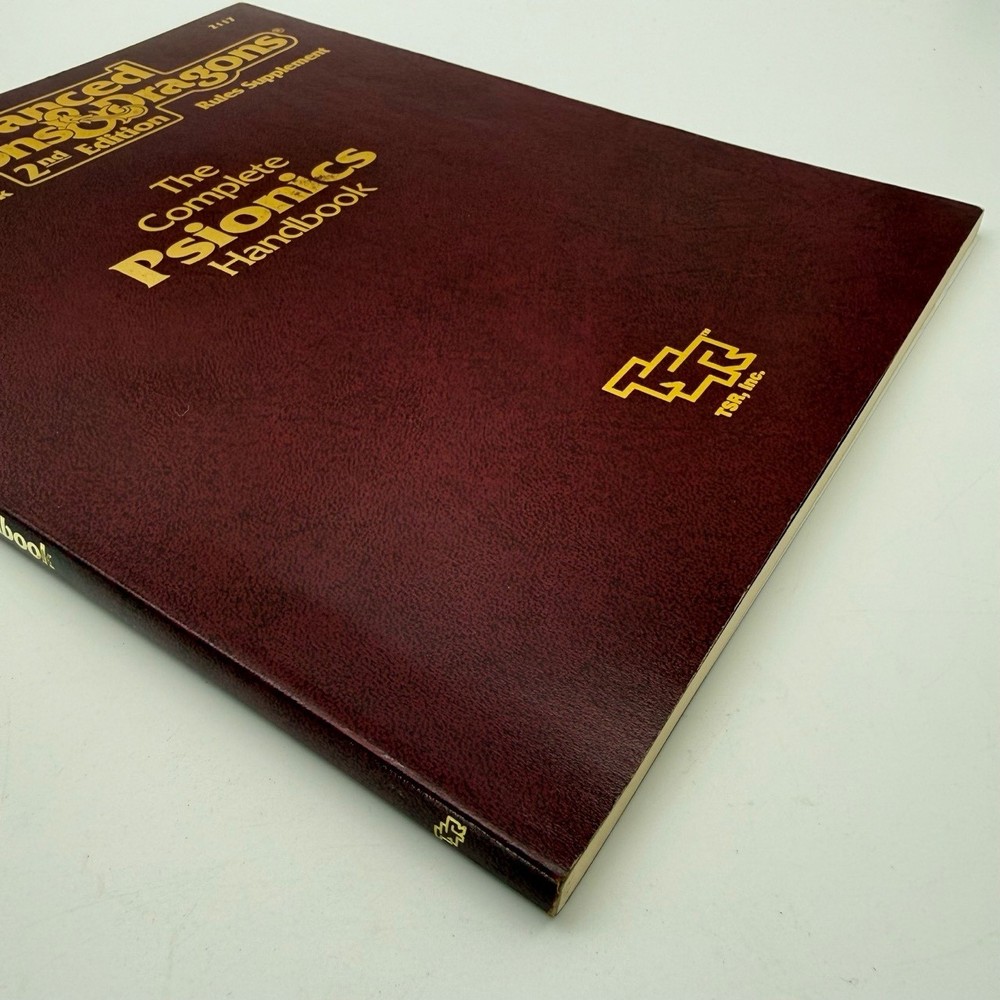 AD&D 2E The Complete Psionics Handbook + ERRATA - PHBR5 TSR 2117 (1991)