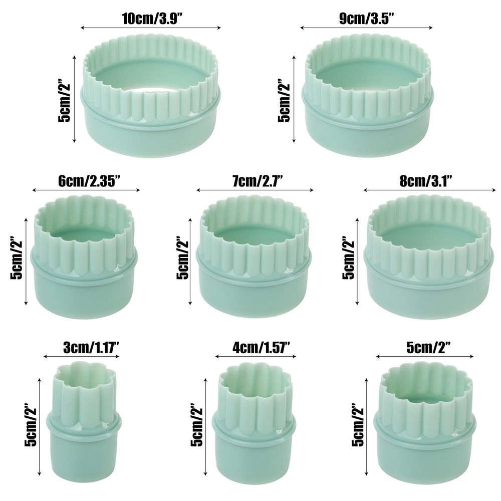 8 Pieces Stacker Display Stands for Pyrex Mixed Cinderella Bowls, Round Bowl ...