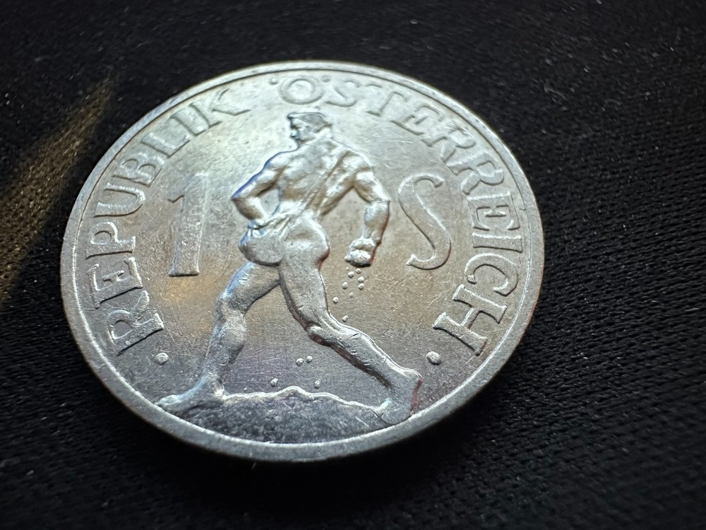 1957 AUSTRIA SCHILLING IN VF CONDITION
