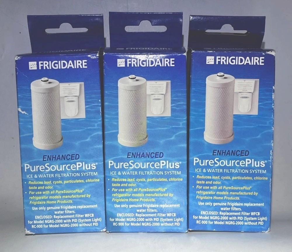 NEW 3 PureSourcePlus FRIGIDAIRE Ice & Water Filtration System WFCB for NGRG-2000
