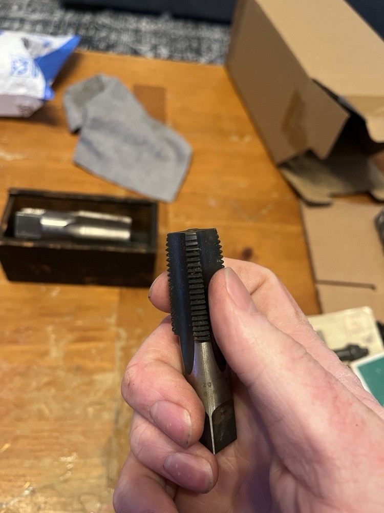 NPT Pipe Taps Greenfield 5 Sizes