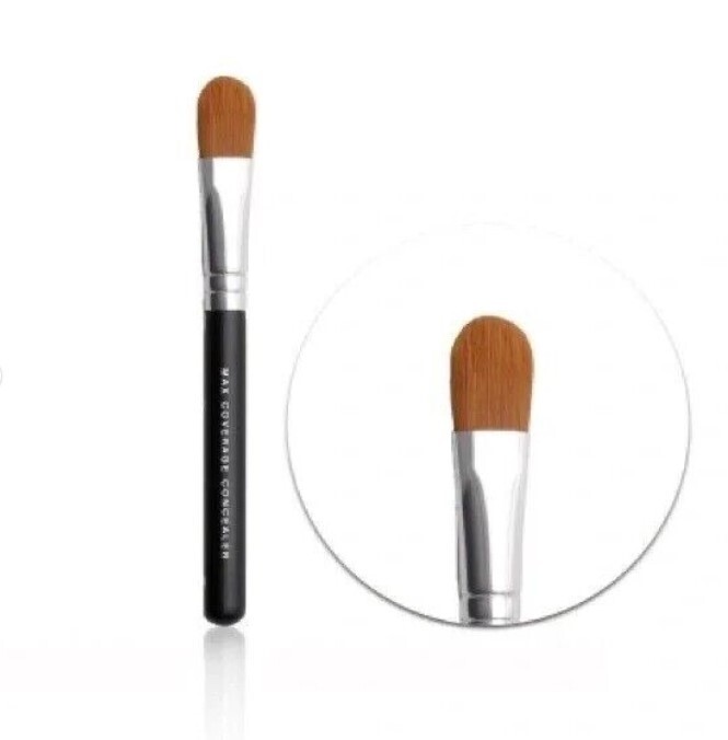 BareMinerals iD|Bare Escentuals Max Coverage Concealer Brush Full Sz NEW Sealed