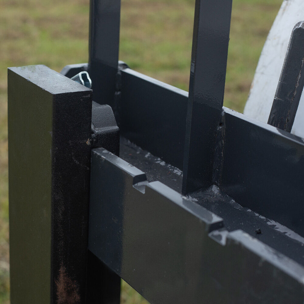 Titan Attachments Class 3 Step-Through Pallet Fork Frame Attachment, 72” Blades