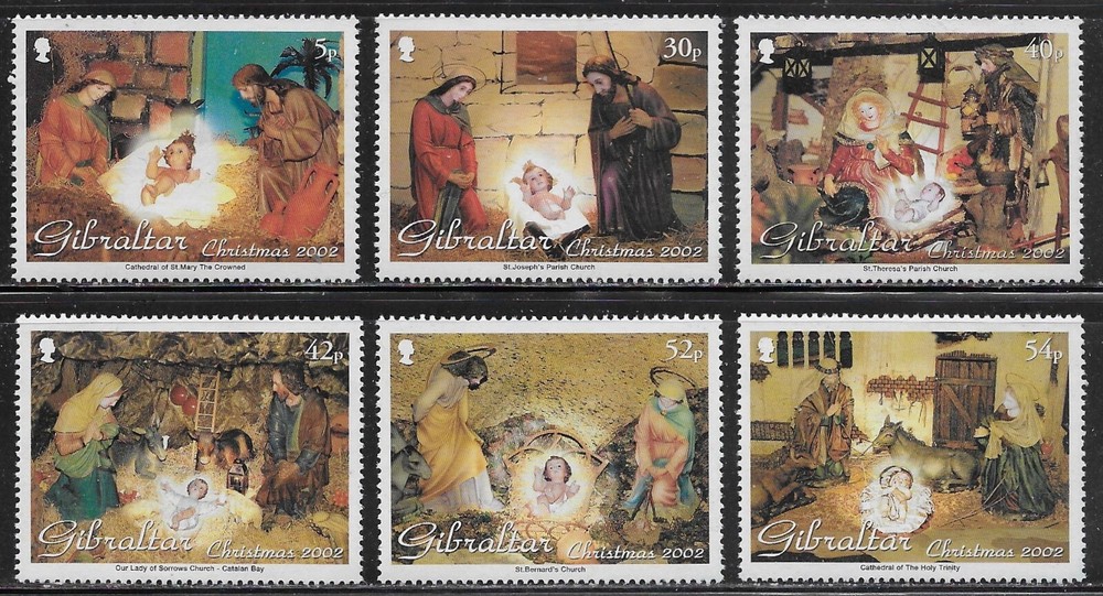 Gibraltar Scott #'s 918 - 923 MNH