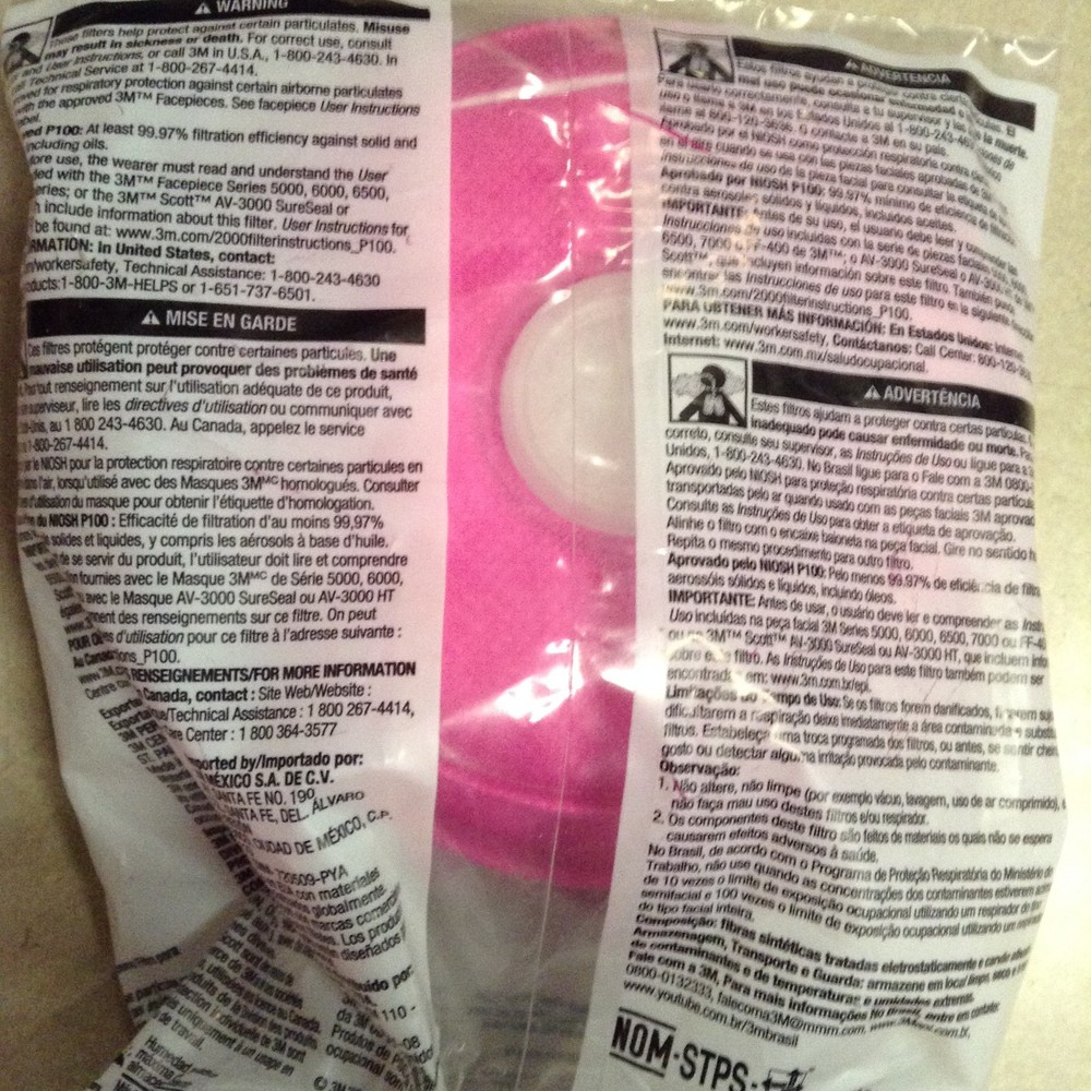 3M P100 filter 2097