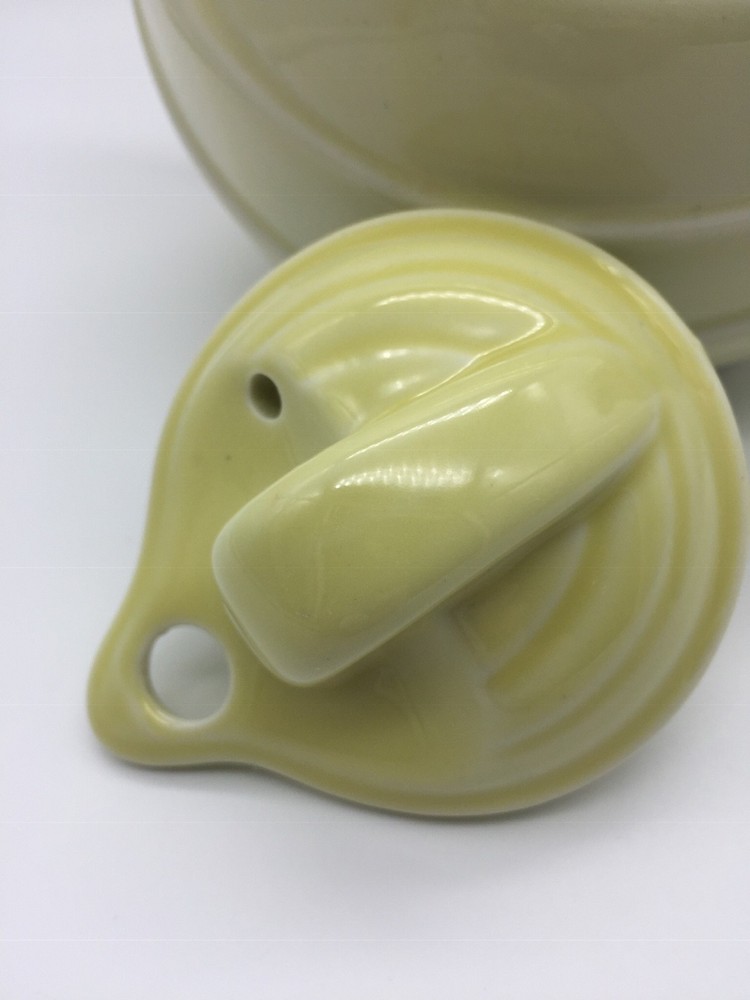 HALL PARADE CANARY YELLOW TEAPOT