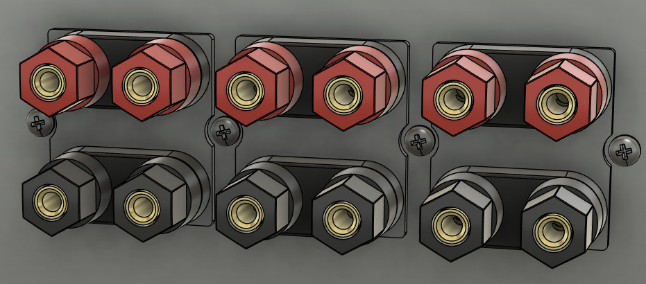 Pioneer SA-910 speaker terminal upgrade kit