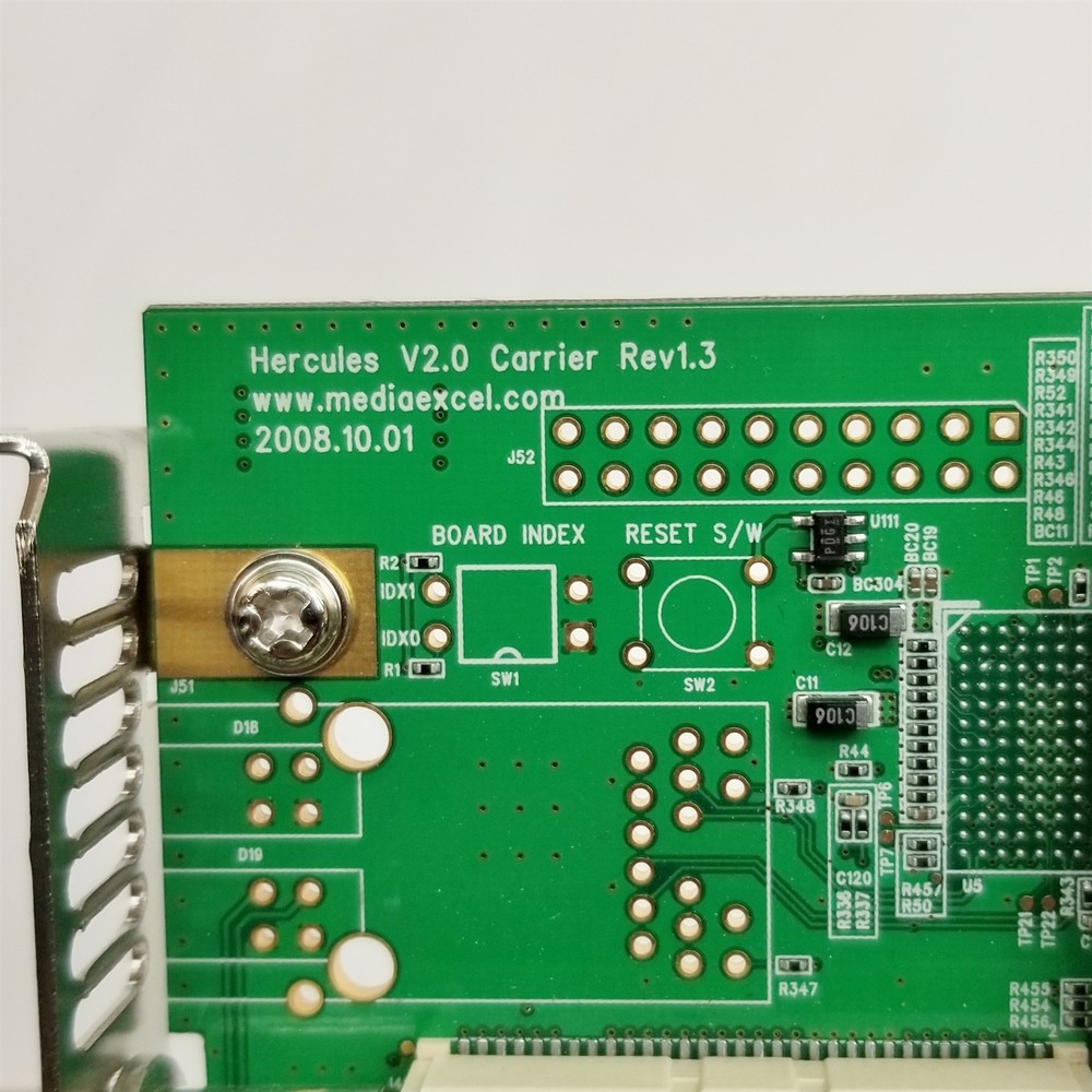 Media Excel Hercules V2.0 Carrier Rev 1.3 (2008.10.01) Video Transcoder/Encoder