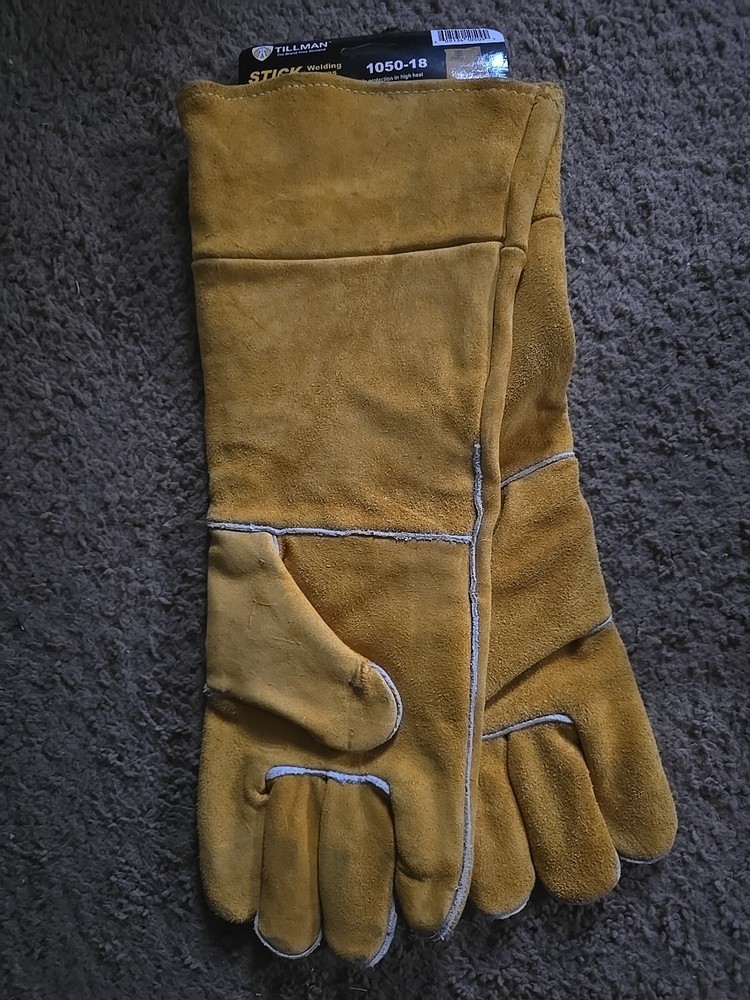 Tillman 18" Premium Side Split Cowhide Welding Gloves 1050-18